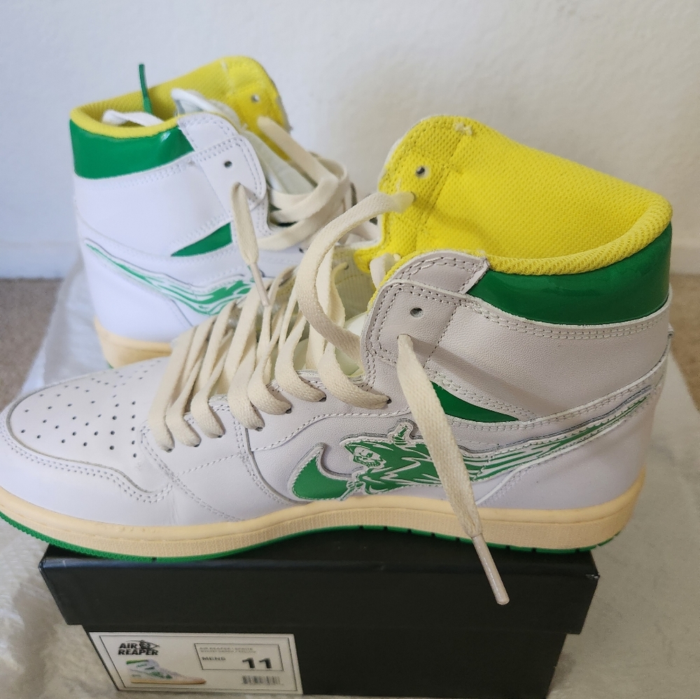 Rare Soleboy X Jordan Air Reaper 1 'Sprite' Size 11… Gem